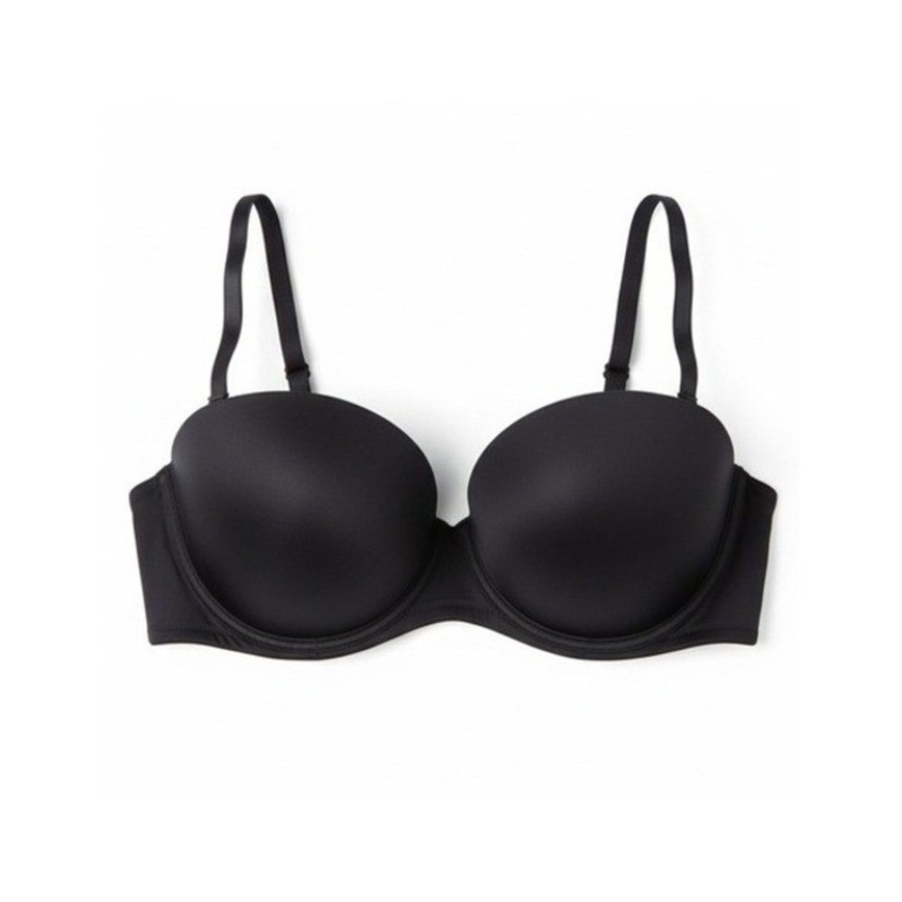Victoria's Secret PINK Wear Everywhere Multi-Way Push-Up Bra Black 32D